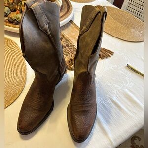 Ariat Rambler Western Boots Mens Size 9.5D Cowboy ATS Leather 10012093